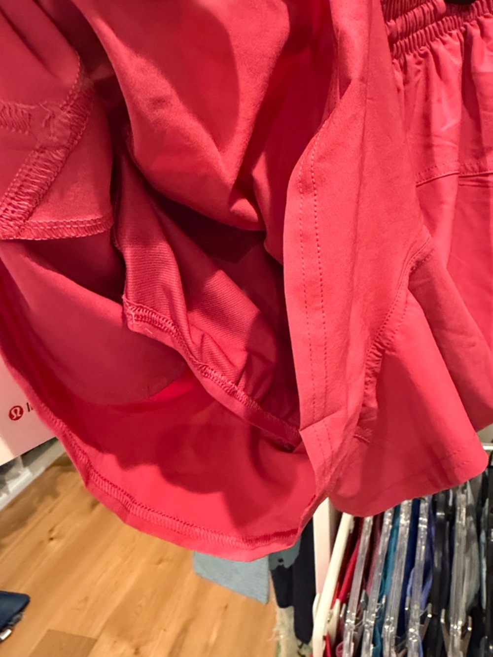 Lululemon Pace Rival High-Rise Women's Shorts — Pink - Picture 3 of 3